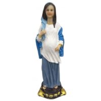 GRAVIDA,  NOSSA SENHORA RESINA 20CM 49001 ZONA LIVRE