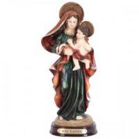IMAGEM NOSSA SENHORA MAE RAINHA 14CM RESINA 286163 AVE MARIA