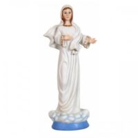 IMAGEM NOSSA SENHORA RAINHA DA PAZ 8 CM RESINA 28636 AVE MARIA