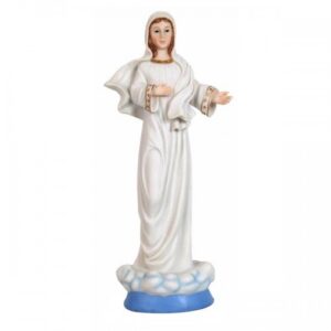 IMAGEM NOSSA SENHORA RAINHA DA PAZ 8 CM RESINA 28636 AVE MARIA