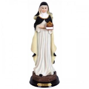 EDWIGES, SANTA  20CM RESINA 361601 ZONA LIVRE