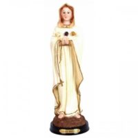 IMAGEM NOSSA SENHORA ROSA MISTICA 20CM RESINA AH43/17171281634 AVE MARIA