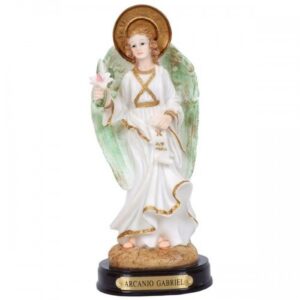 IMAGEM SAO GABRIEL ARCANJO 22CM RESINA 281344 AVE MARIA