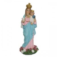 IMAGEM NOSSA SENHORA DOS AFLITOS 14CM RESINA 54300 AVE MARIA