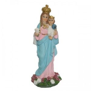 IMAGEM NOSSA SENHORA DOS AFLITOS 14CM RESINA 54300 AVE MARIA