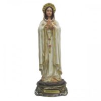 IMAGEM NOSSA SENHORA ROSA MISTICA 20CM RESINA 1203788 AVE MARIA