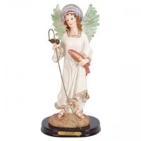 IMAGEM SAO RAFAEL 20CM AH03 281324 RESINA AVE MARIA