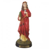 FILOMENA, SANTA 20CM RESINA 368541 RESINA
