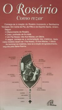Folheto Rosario Como Rezar, O