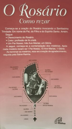 Folheto Rosario Como Rezar, O