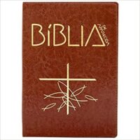 Biblia de Aparecida Media - Ziper Marrom