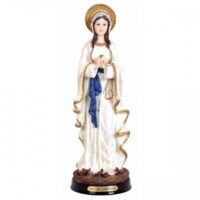 IMAGEM NSRA LOURDES DE 15CM RESINA REF 286133 ZONA LIVRE