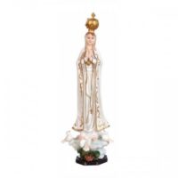 Imagem Nsra Fatima 8cm Resina Ref 28621 Zl