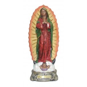 IMAGEM NSRA DE GUADALUPE BARROCO 14CM RESINA REF 1201985 ZONA LIVRE