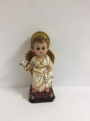 GABRIEL ARCANJO, SAO 12,5CM RESINA REF 2882 IRACEMA