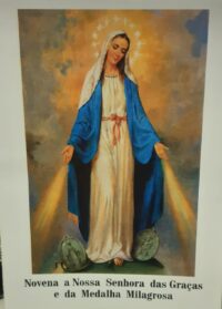 Folheto Novena a Nossa Senhora das Gracas e da Medalha Milagrosa  01873