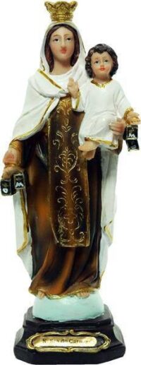 Imagem Nossa Senhora do Carmo Resina 20cm 2405  Ave Maria