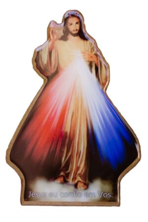 Adorno Silhueta 20cm Jesus Misericordioso Ref 7013503 Ave Maria
