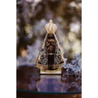 Adorno Silhueta 20cm Nossa Senhora Aparecida 7013505 Ave Maria