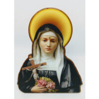 Adorno Silhueta 20cm Santa Rita 7013514 Ave Maria