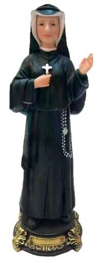 Imagem Santa Faustina 30cm Resina Ref 5063 Ave Maria