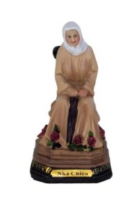Imagem Beata Nha Chica Sentada 15cm Resina 4553 Ave Maria