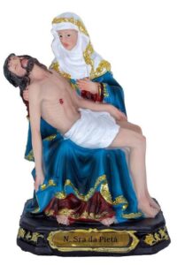 Imagem Nossa Senhora Pieta Resina 22,5cm 3004 Ave Maria
