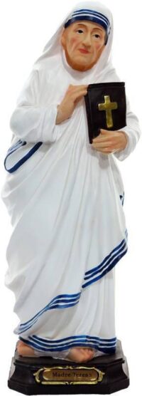 Imagem Santa Madre Tereza 20cm Resina 3375 Ave Maria
