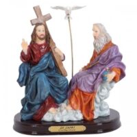 Santissima Trindade 10cm Resina 205814 Zona Livre