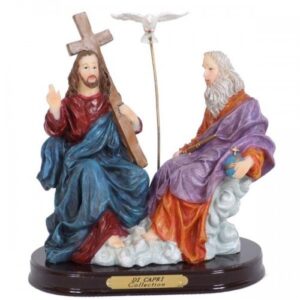 Santissima Trindade 10cm Resina 205814 Zona Livre
