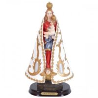 Imagem Nossa Senhora de Nazare 15cm Resina 361233 Ave Maria