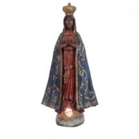Imagem Nsra Aparecida 08cm Resina Ref 28240 Zona Livre