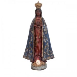 Imagem Nsra Aparecida 08cm Resina Ref 28240 Zona Livre