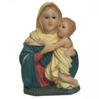 Imagem Busto Nossa Senhora Mae Rainha 17cm Resina 368511 Ave Maria