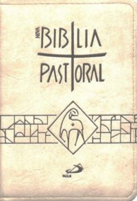 Nova Biblia Pastoral - Bolso Ziper Creme