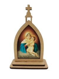 Capela Mae Rainha 10,03cm Mdf 3mm Cru 165901000 Fernandas