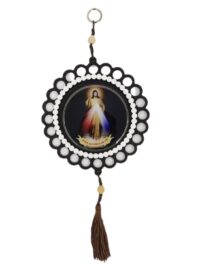 Medalhao de Porta Red Mold Arabes Jesus Misericordioso Ref 195700300 Fernan