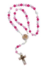 Terco Infantil 8mm Entremeio Acrilico Menino e Menina Ref 5644