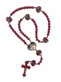 Terco Madeira Vermelho 8mm Entremeio Mae Ref 171438