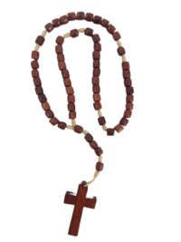 Terco Encerado Grande 8mm sem Cristo Ref T02