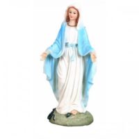 Imagem Nsra das Gracas 08 Cm Resina Ref 28768 Zona Livre