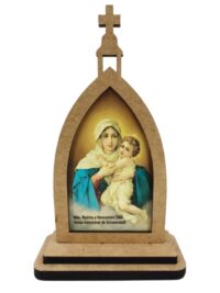 Capela Mae Rainha 17,3cm Mdff 3mm Cru 166001000 Fernandas