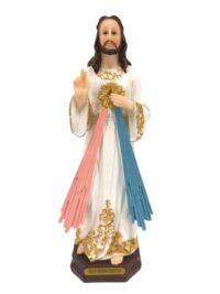 Jesus Misericordioso Resina 30,5cm Ref Aljb1000k-12-m