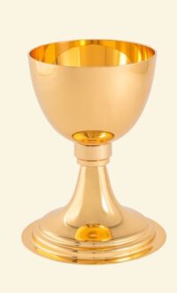 Calice Dourado Dt 8,3x12,5cm 8014dt