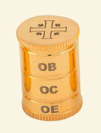 Vaso P/ Santos Oleos C/ 3 Frascos 2,5x3,8cm 23dt