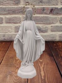 Nossa Senhora das Gracas 32cm po de Marmore 100 Vitorias