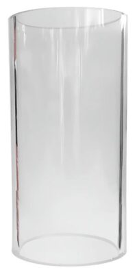 Tubo 9x31cm Transparente Vidro Ref 4360/31 Novaluz