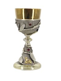 Calice Prateado/dourado 22,5cm Ref A005 Gchn  € 147