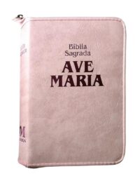 Biblia Media Strike Rosa  Ziper Ave Maria 0010010065