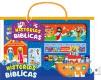Historias Biblicas - Livro Maleta Divertida com Lapis e Cartela de Adesivos